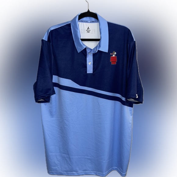 BSN Sports Polo with Snoopy image Shirt Sz XXL- H - Picture 2 of 6